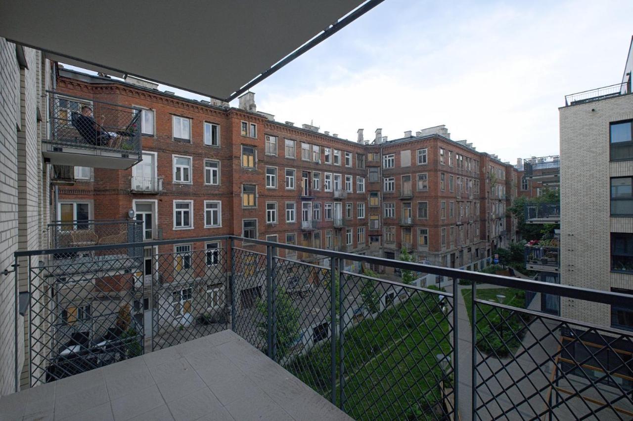 ワルシャワ2Br Apt Strzelecka 24 With Balconyアパートメント エクステリア 写真