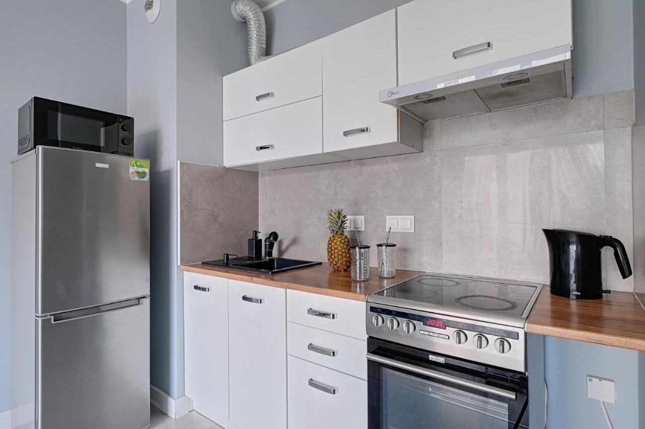 ワルシャワ2Br Apt Strzelecka 24 With Balconyアパートメント エクステリア 写真