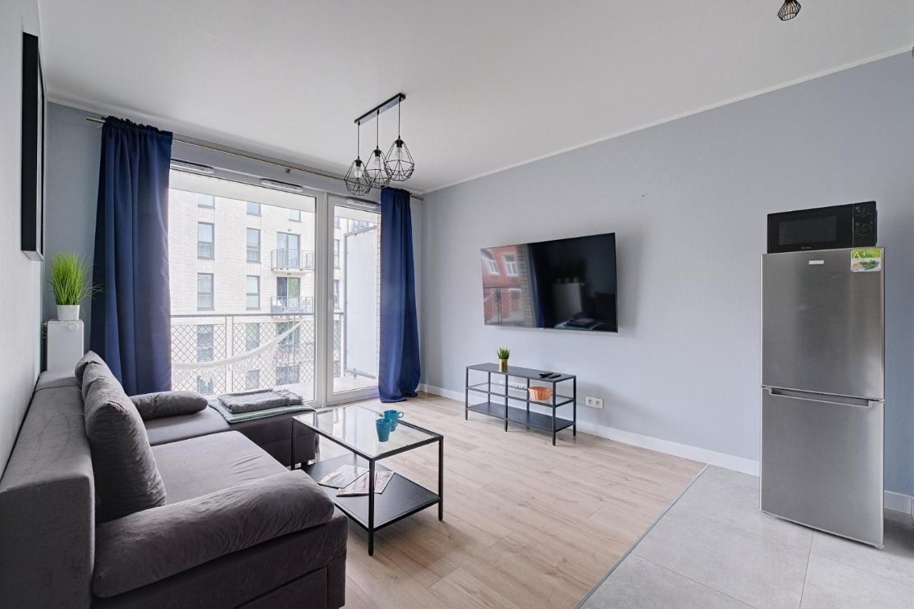 ワルシャワ2Br Apt Strzelecka 24 With Balconyアパートメント エクステリア 写真